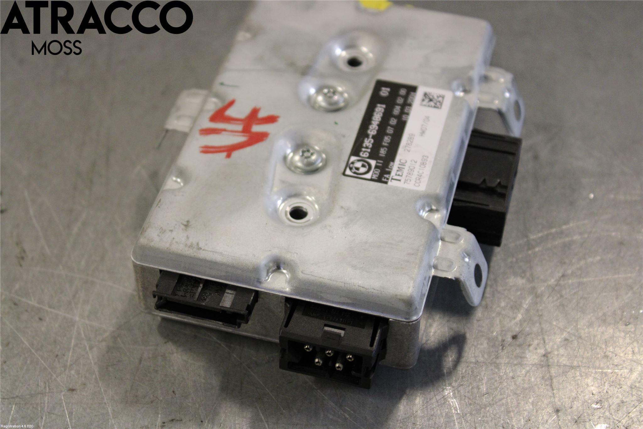 BMW 5 E60/61 Sed/Tou 02-10 Styreenhet Dør