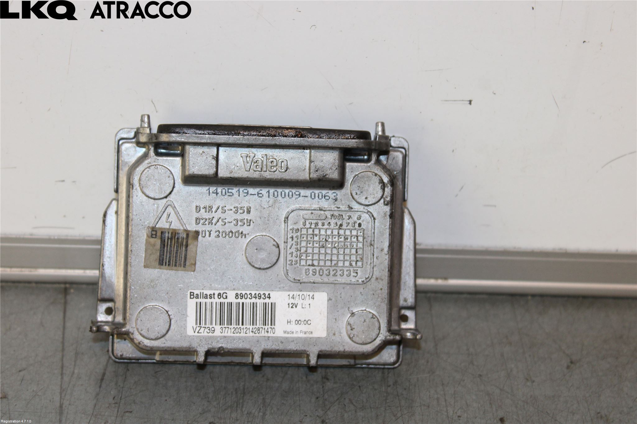 Peugeot 3008 09-16 Styreenhet Xenon