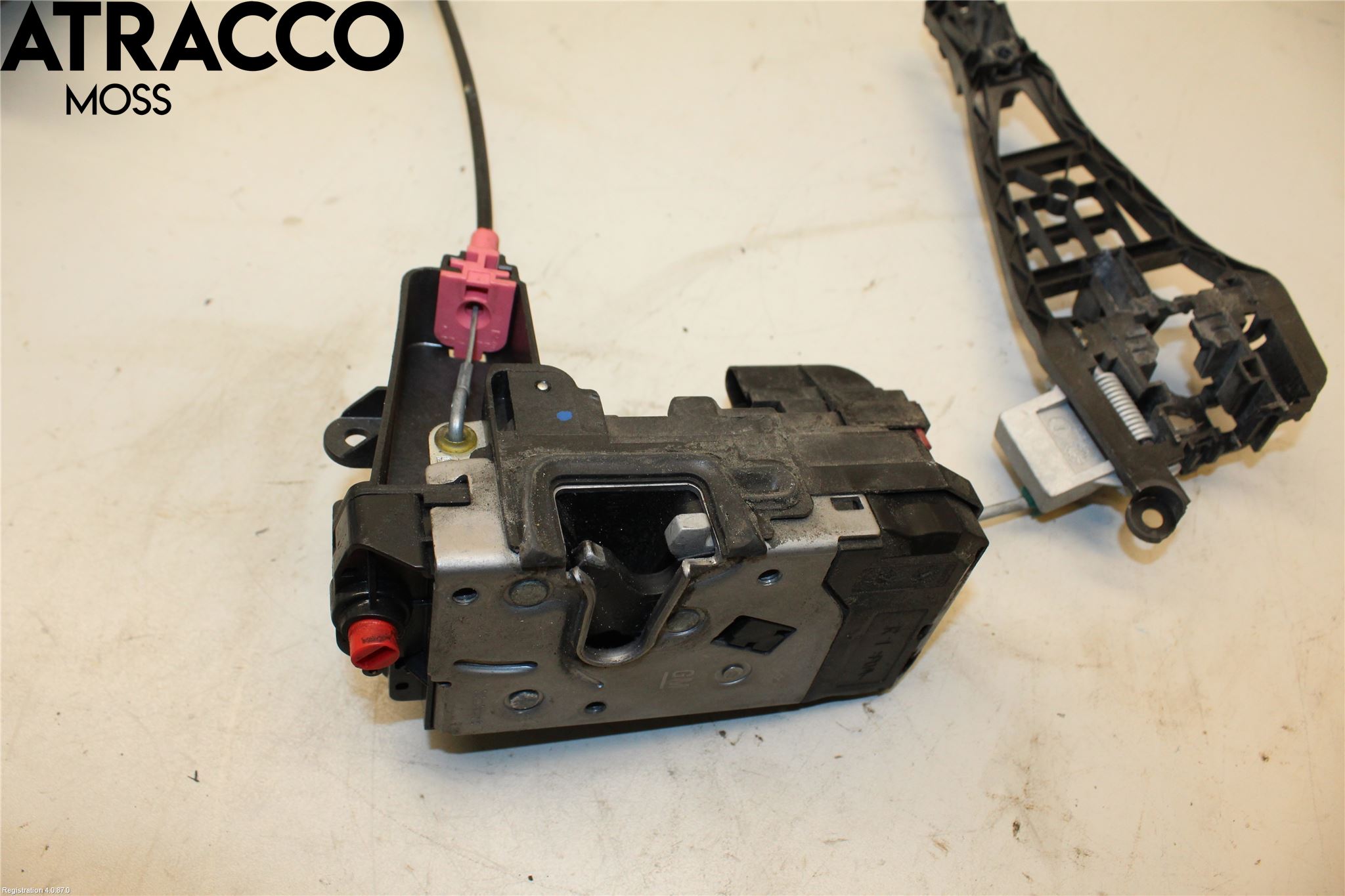 Opel COMBO 02-12 Dørlås - Låsekasse