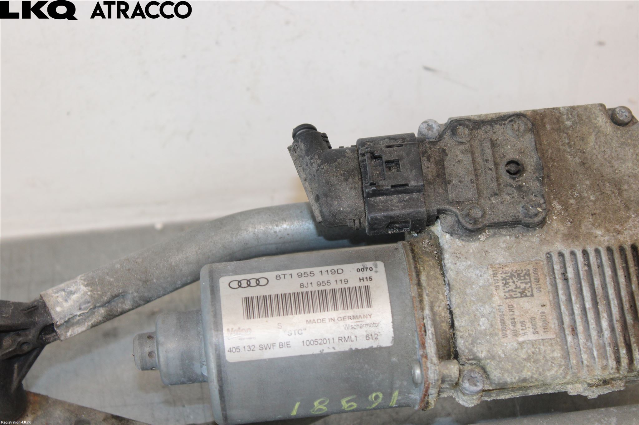 Audi A5 07-16 Viskermotor Frontrute