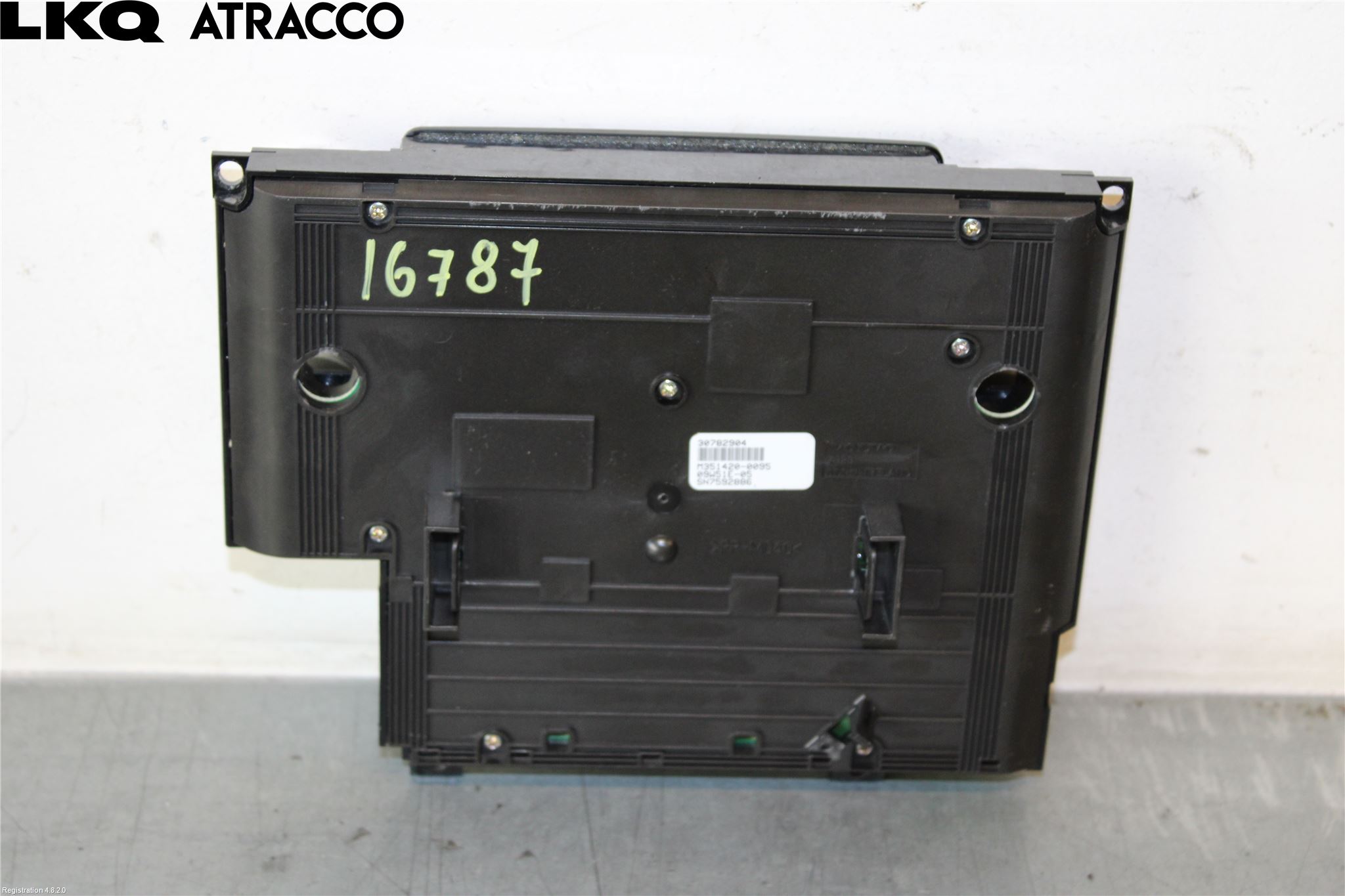 Volvo XC70 08-13 Varme Ac Betjening-Display