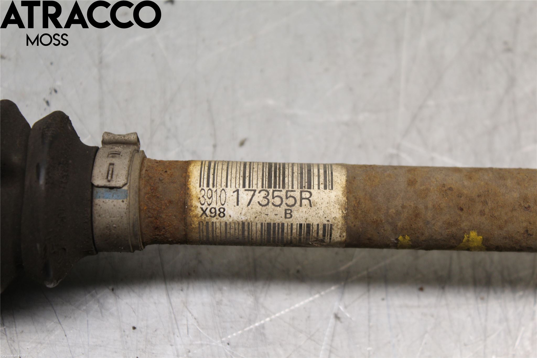 Renault CLIO IV 12-16 Drivaksel Foran Kompl Venstre