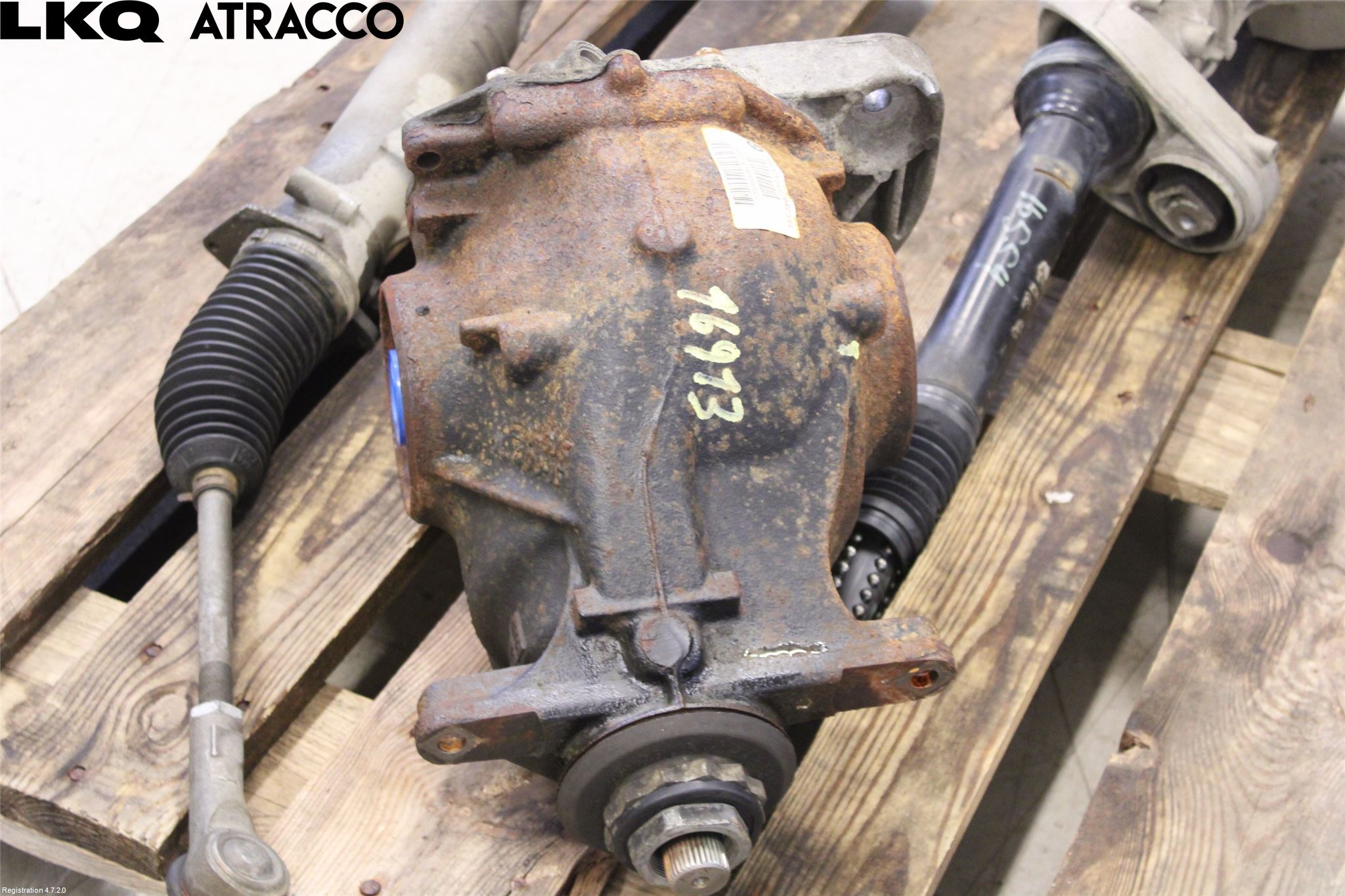 BMW X5 E70 07-13 Bakaksel Kardang Bak -Diff