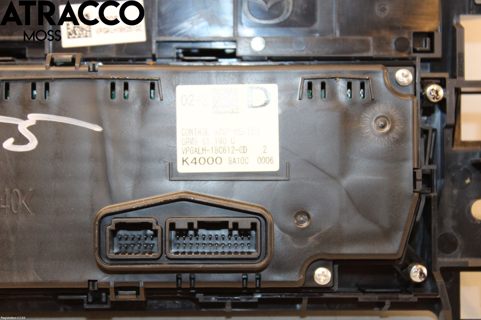 Mazda 6 13- Varme Ac Betjening-Display