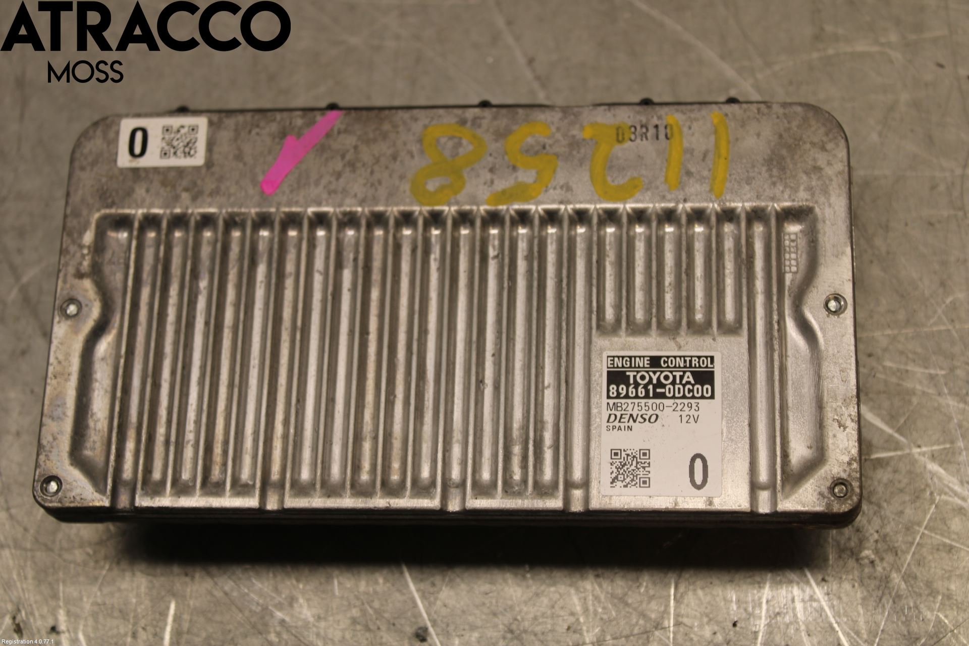 Toyota YARIS XP130 12-14 Styreenhet Øvrig