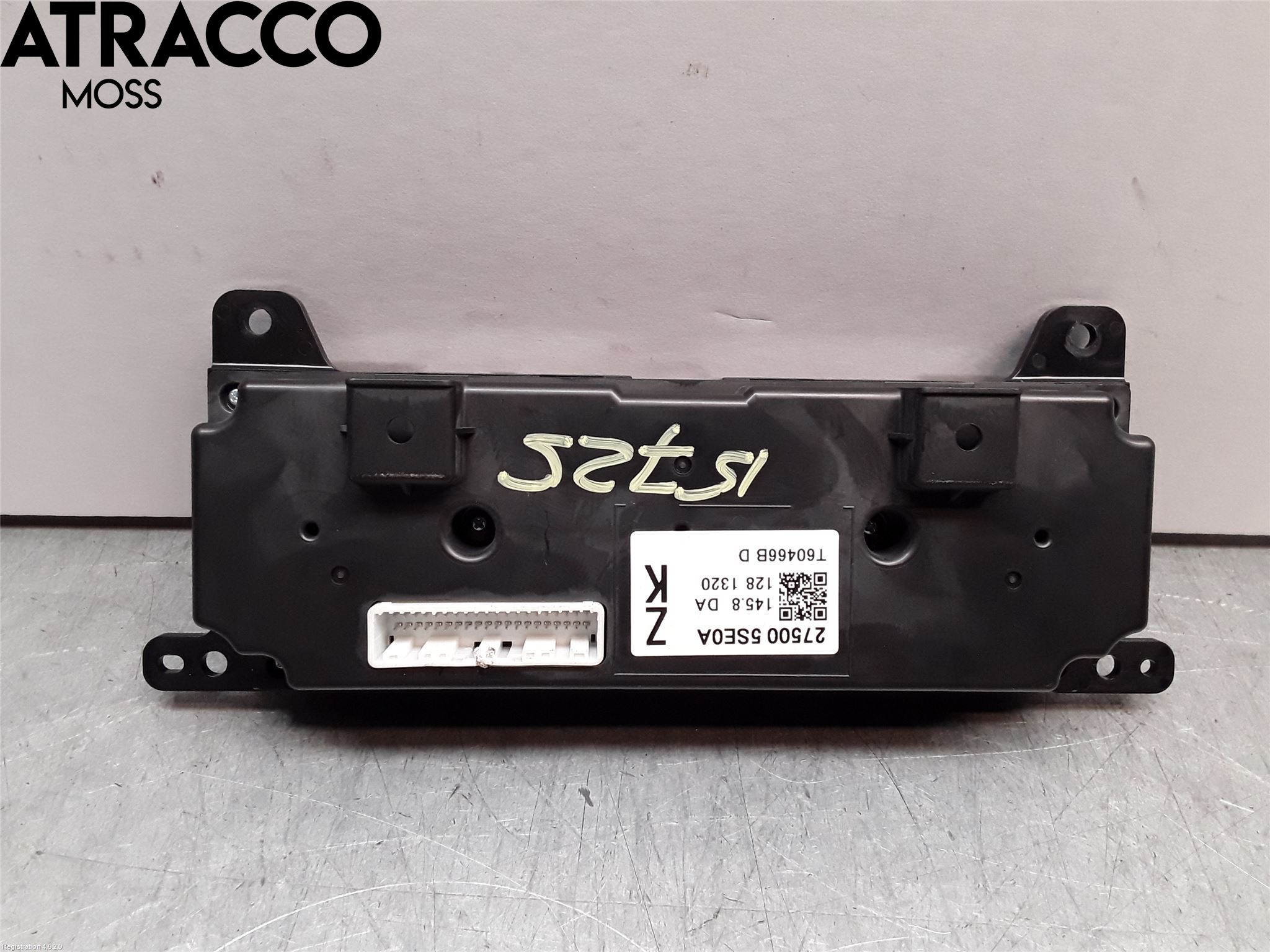 Nissan LEAF 18- Varme Ac Betjening-Display