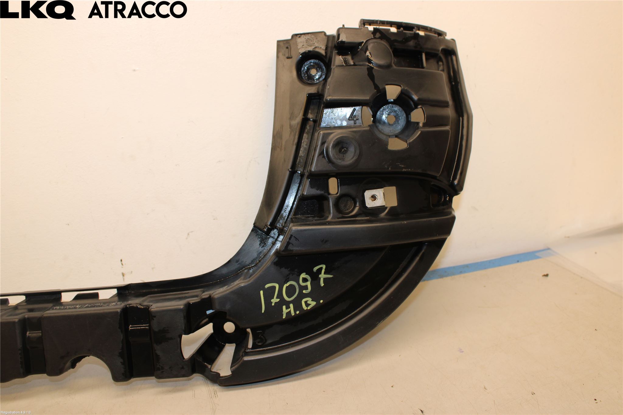 BMW X3 F25 10-17 Støtfanger Bak Feste