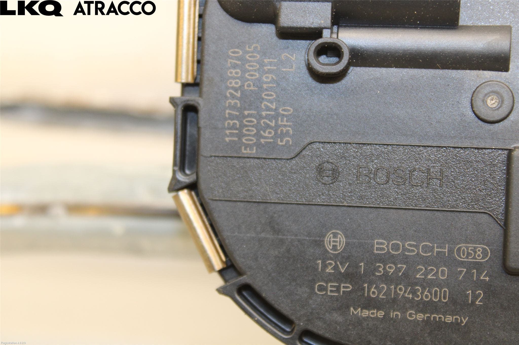 Volvo S90 17->> Viskermotor Frontrute