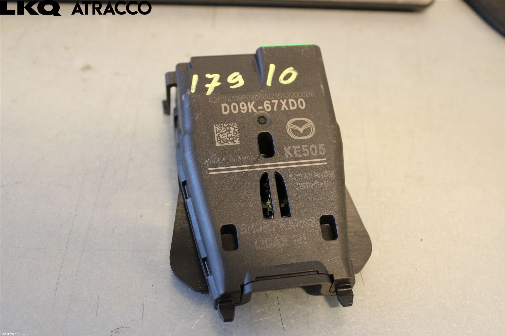 Mazda 6 13- Sensor Kollisjonsbeskyttelse