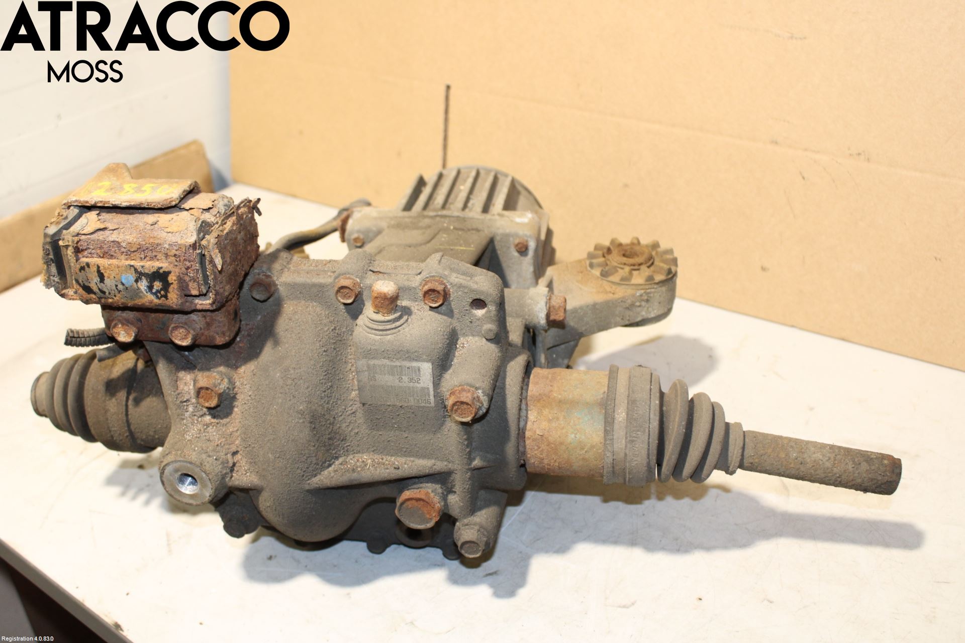 Mitsubishi OUTLANDER 07-12 Bakaksel Kardang Bak -Diff