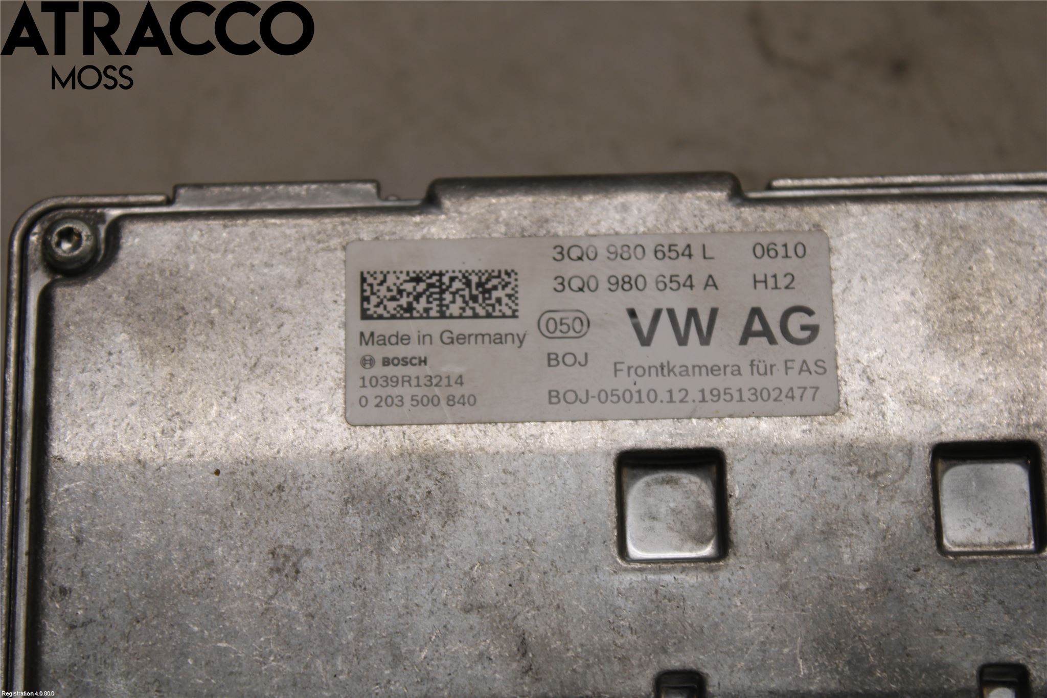 Volkswagen VW GOLF / E-GOLF VII 13-20 Sensor Kollisjonsbeskyttelse