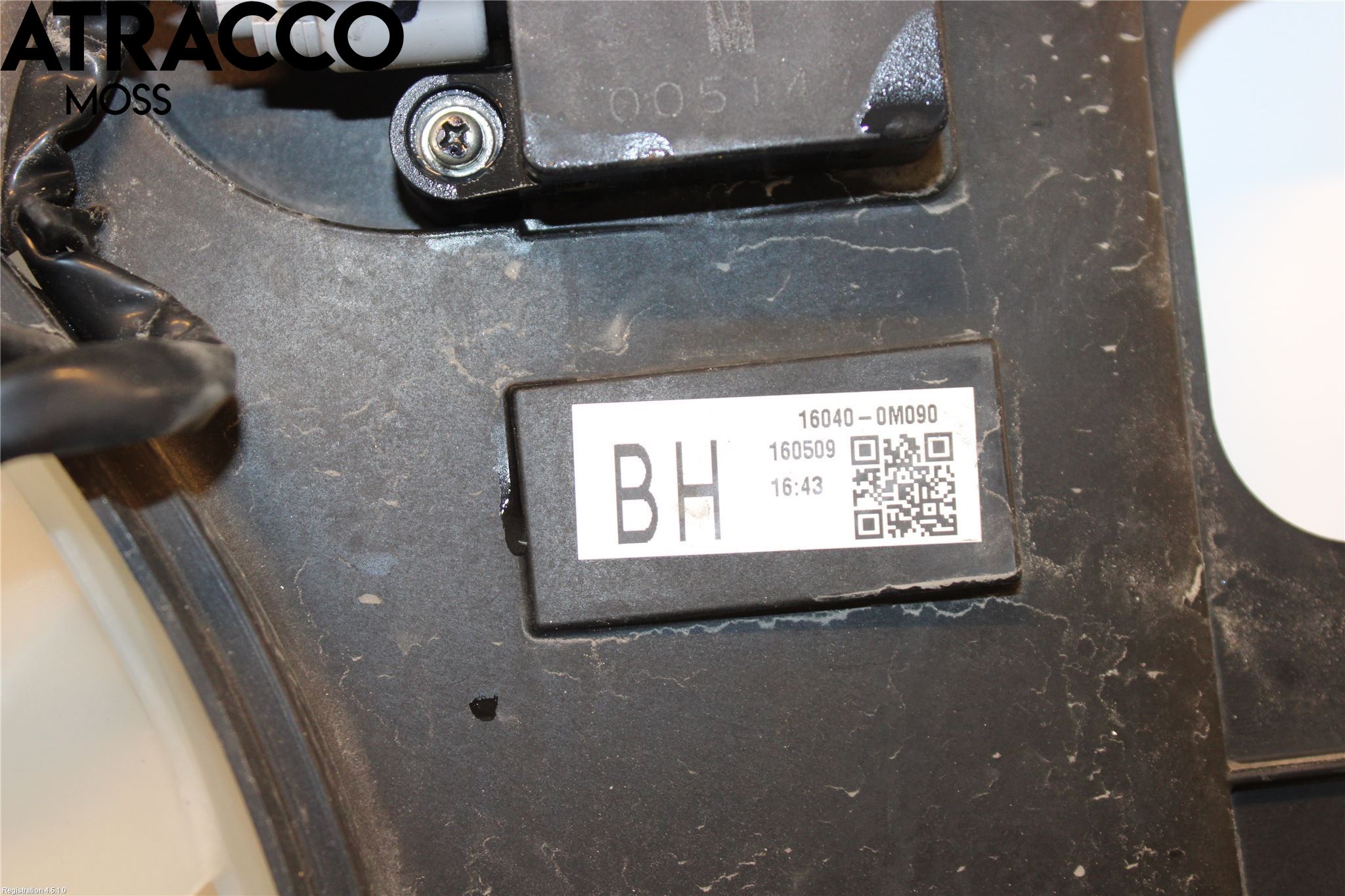 Toyota YARIS XP130 15-20 Kjølevifte Elektrisk