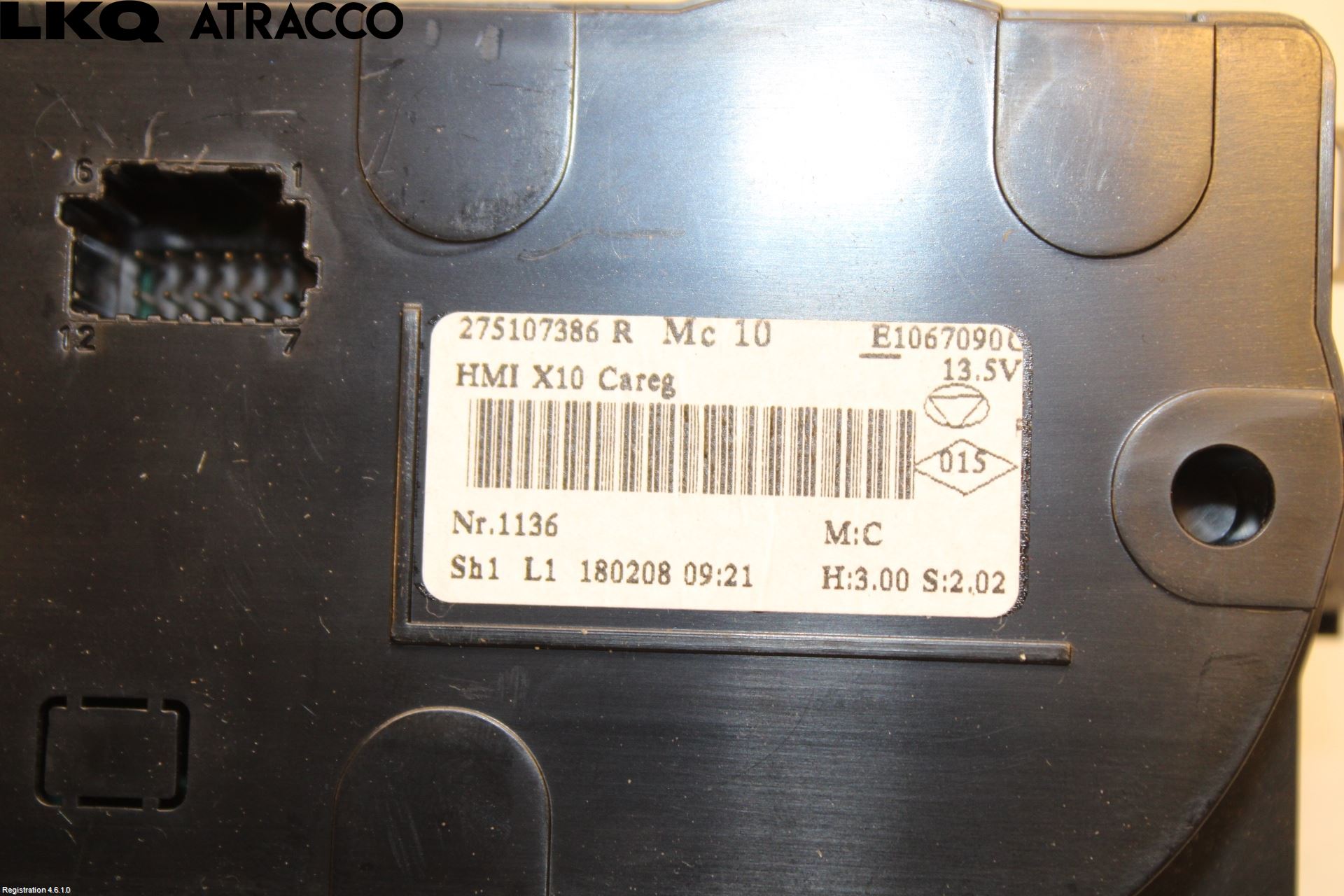 Renault ZOE/E-TECH 13- Varme Ac Betjening-Display