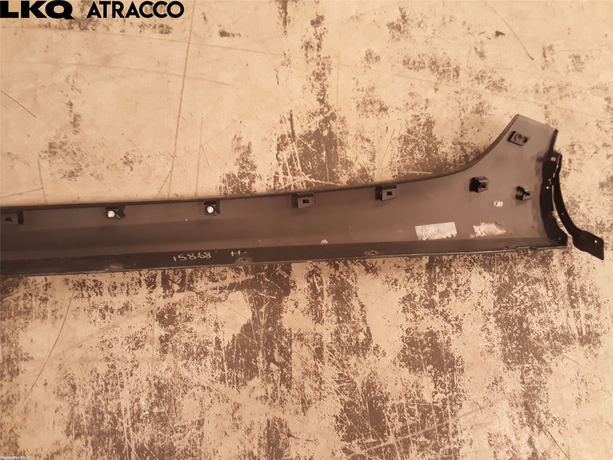 Renault ZOE/E-TECH 13- Kanalskjørt Høyre