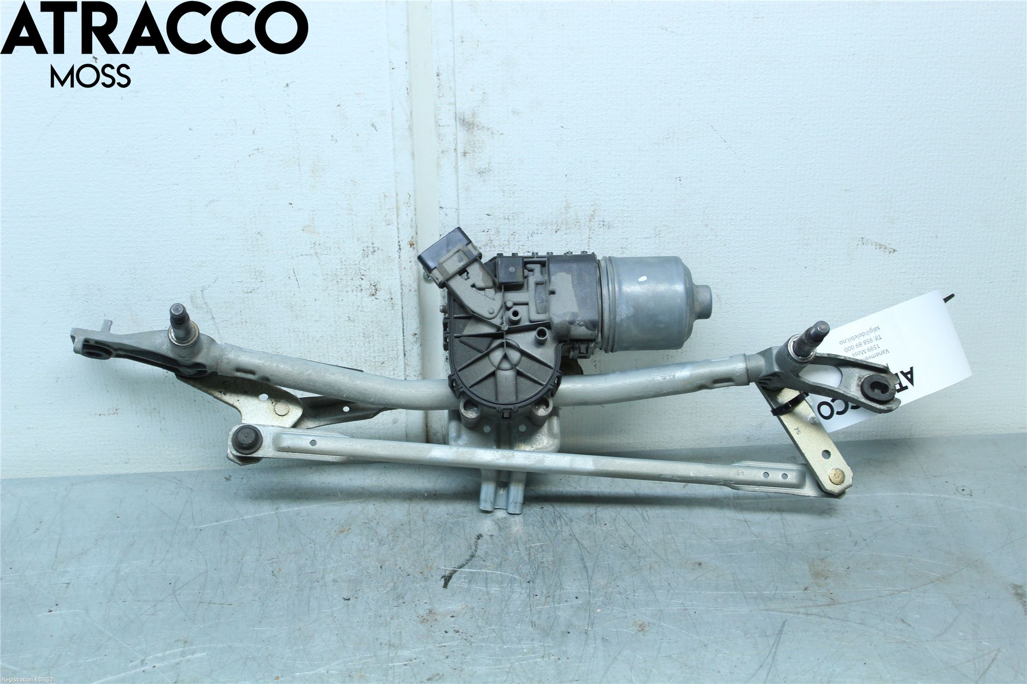 Peugeot PARTNER 08-15 Viskermotor Frontrute