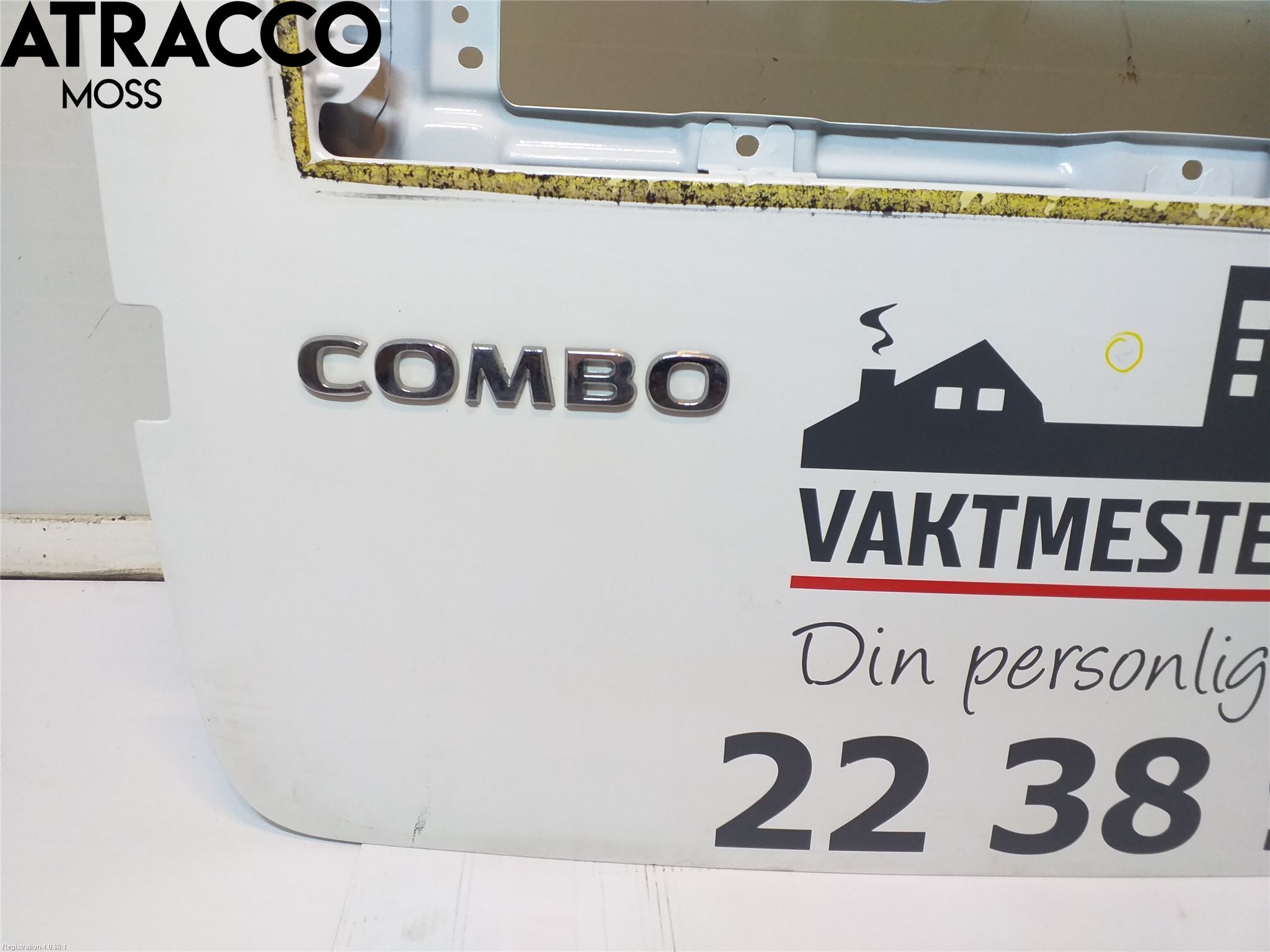 Opel COMBO D 12-18 Dør Bak Van - Vare Venstre