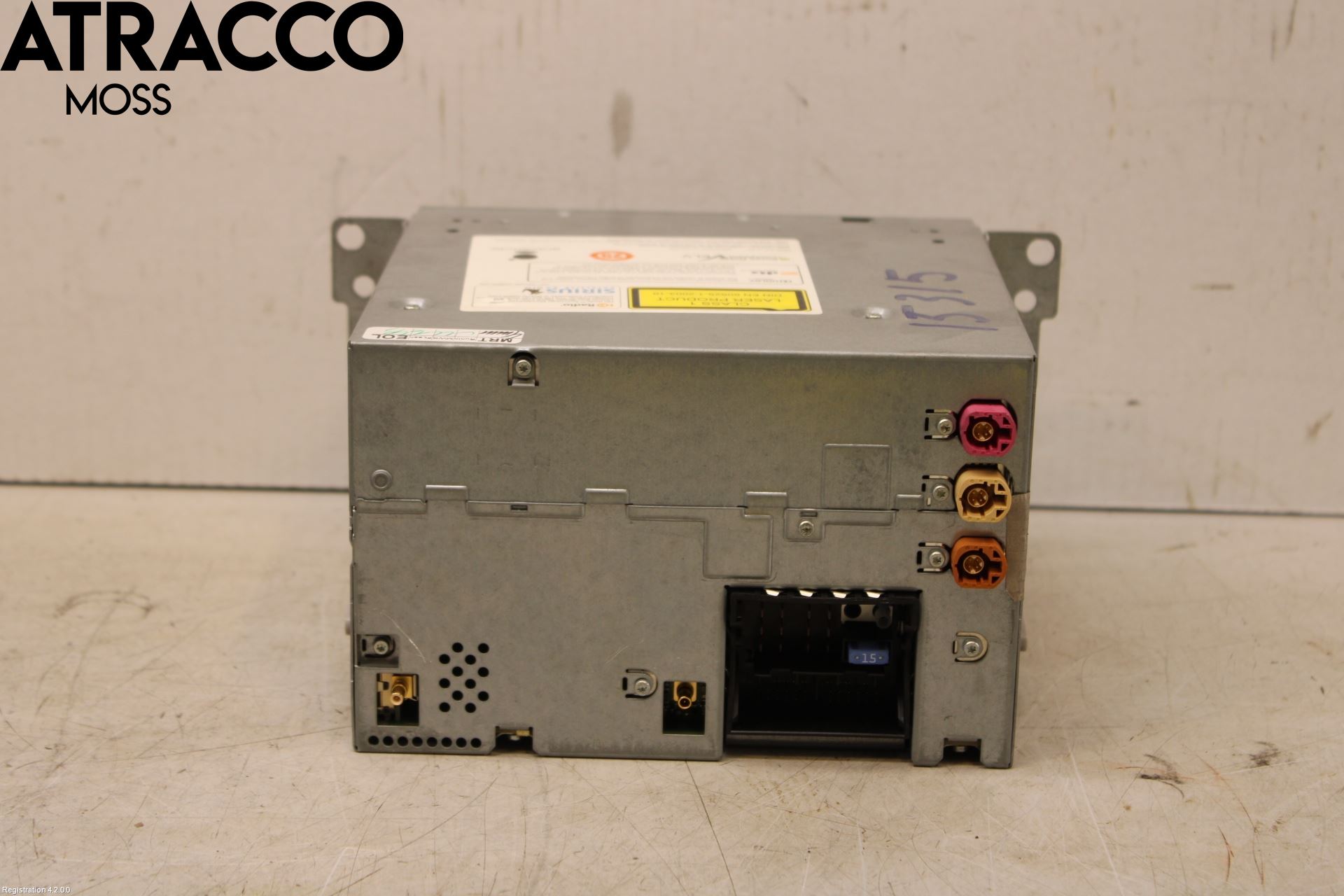 BMW 5 F10/F11/F18 09-17 Stereo Radio Med Cd