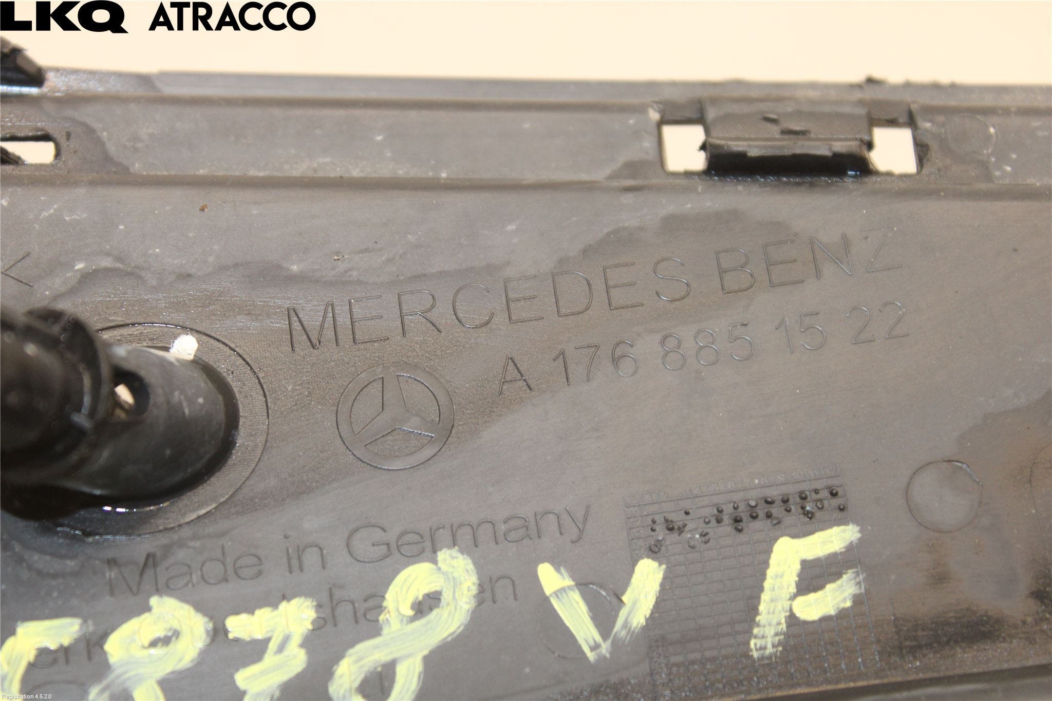 Mercedes-Benz MB A-KLASS (W176) 13-18 Frontlykt Kurve-Tåkelys Ramme