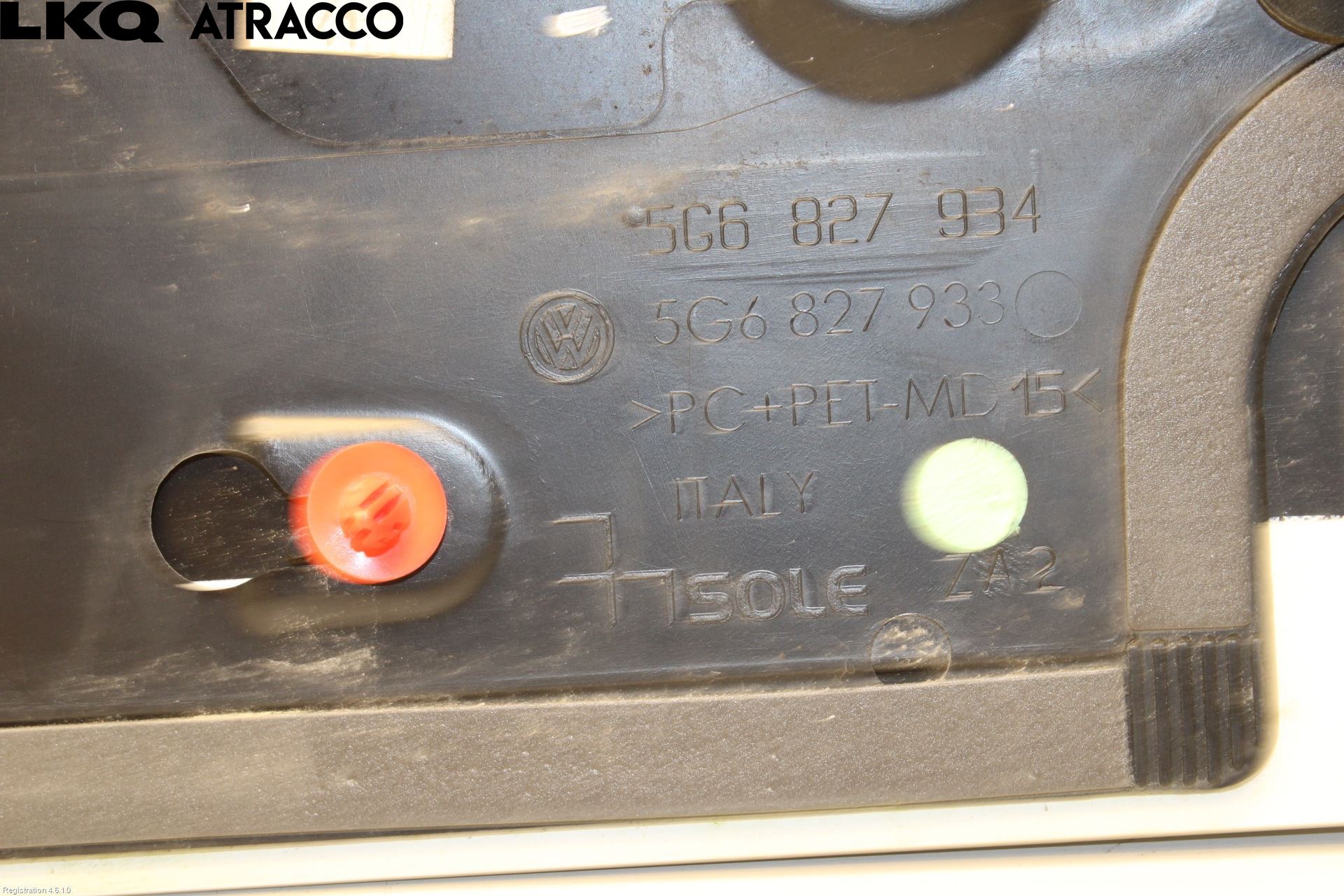 Volkswagen VW GOLF / E-GOLF VII 13-20 Spoiler Bakluke