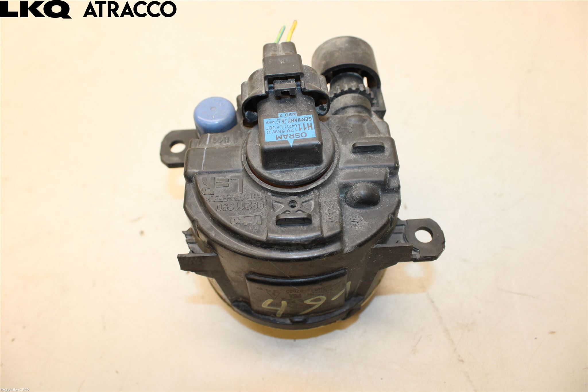 Peugeot 308 14-21 Bryter Tåkelys Foran-Bak