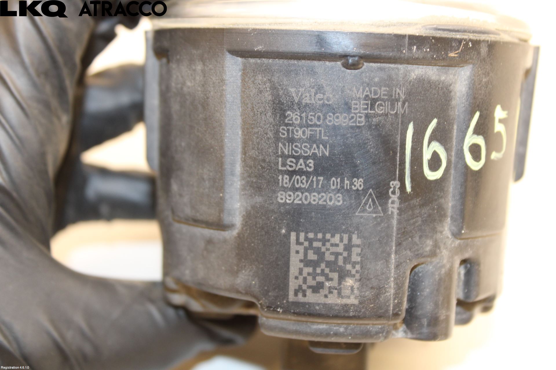 Nissan QASHQAI 17-21 Frontlykt-Kurve-Tåkelys