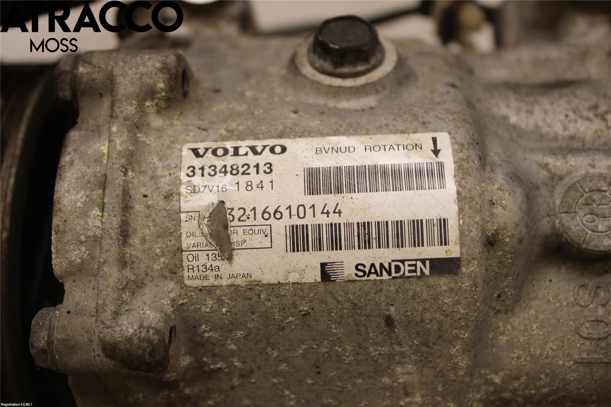 Volvo V60 11-13 Varme Ac Kompressor