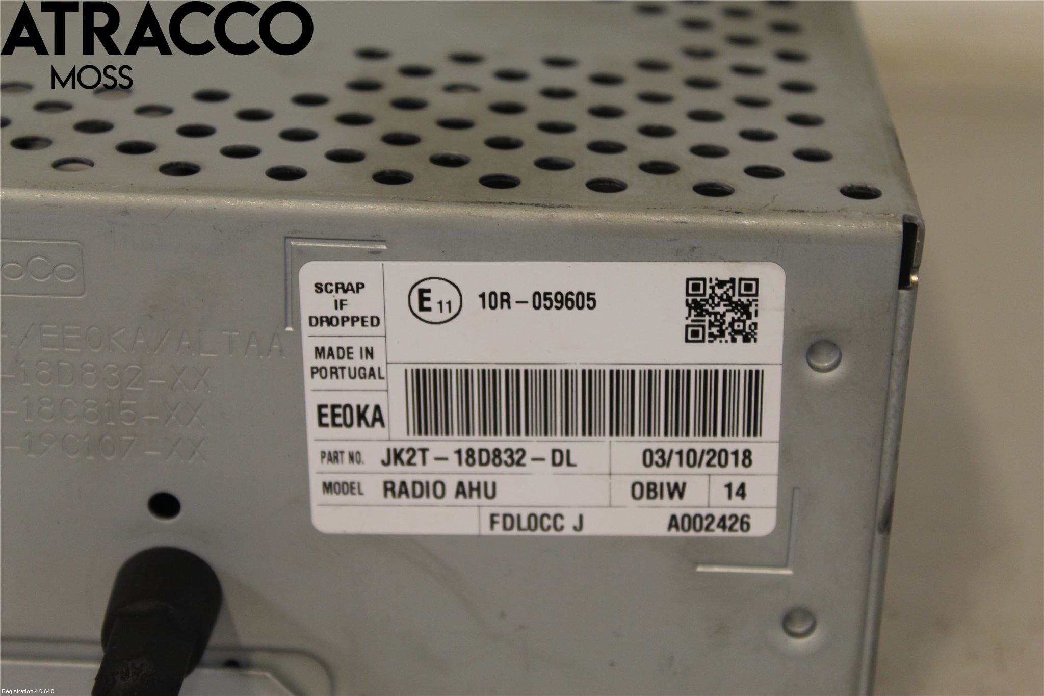 Ford TRANSIT/TOURNEO CUSTOM 13-24 Stereo Radio Øvrig