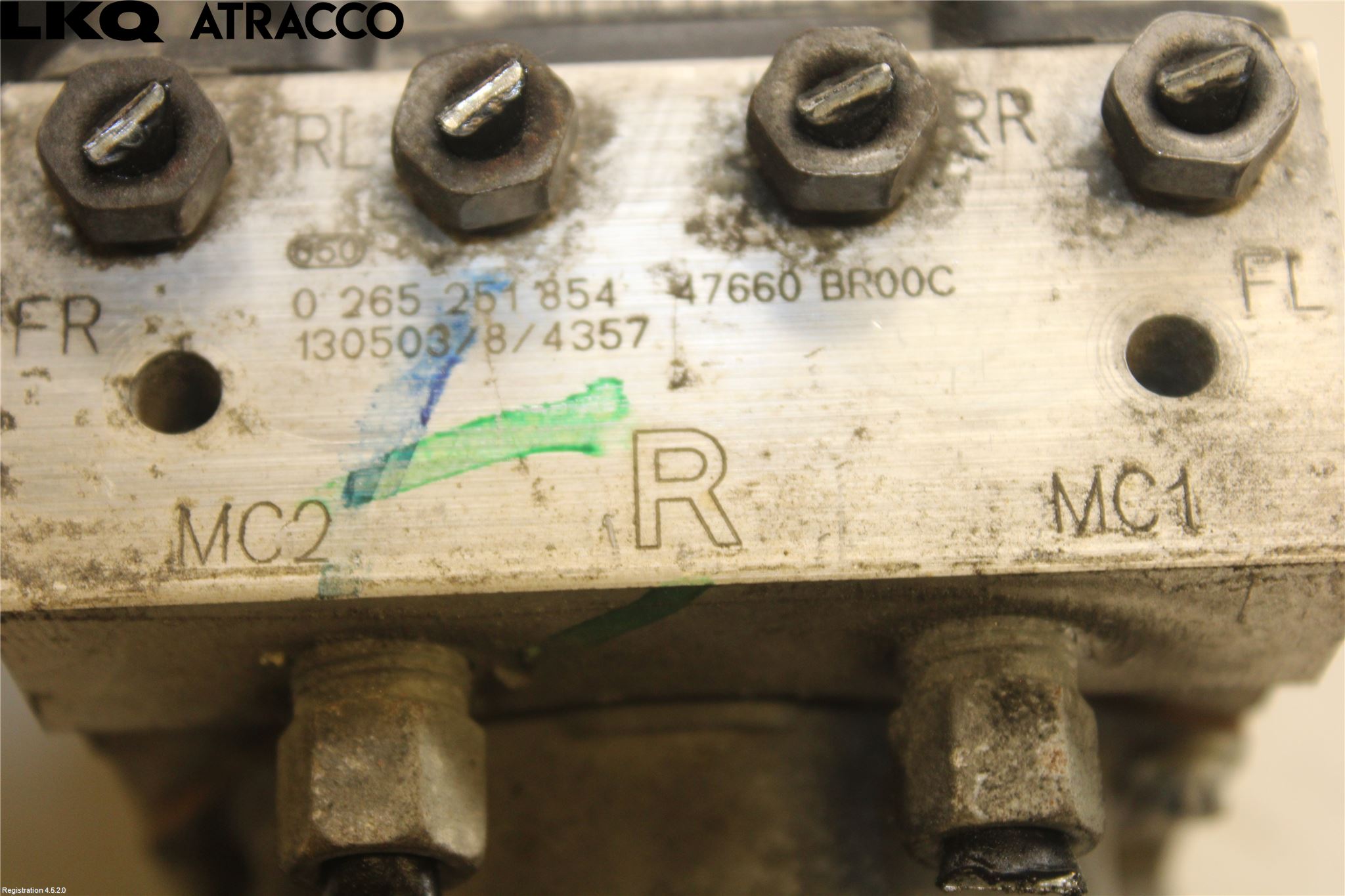 Nissan QASHQAI+2  10-14 Abs Hydraulikkaggregat