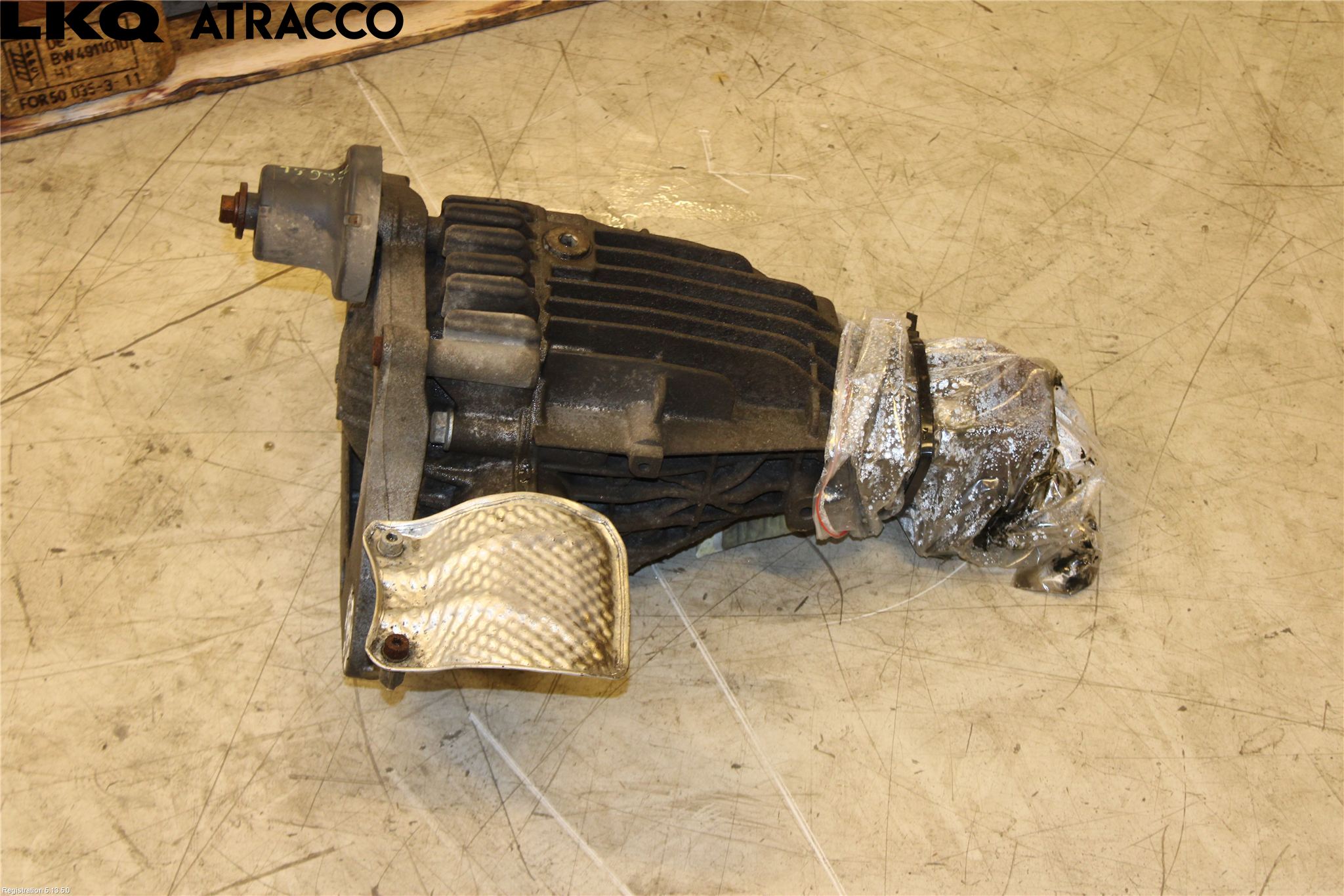 Audi A4 12-15 Bakaksel Kardang Bak -Diff