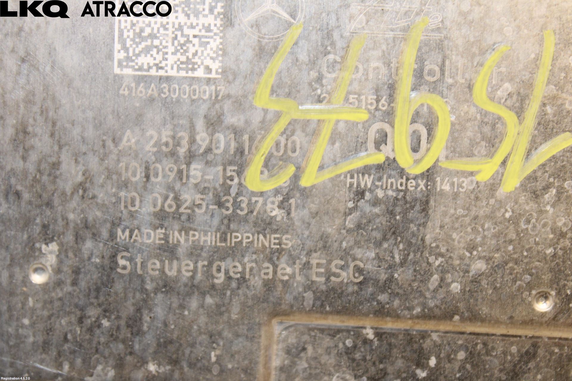 Mercedes-Benz MB GLC-KLASS (X253/C253) 15-22 Abs Hydraulikkaggregat