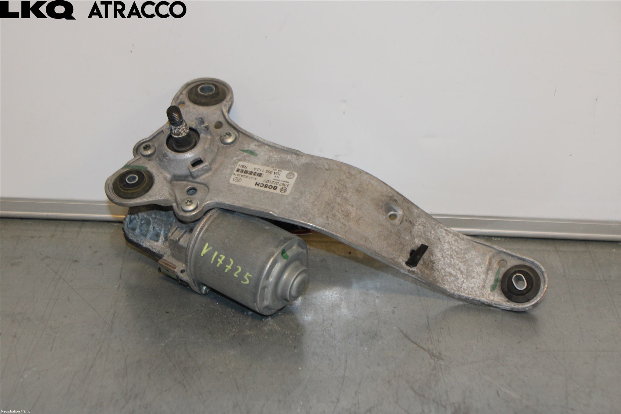 Volkswagen VW ID.3 21- Viskermotor Frontrute