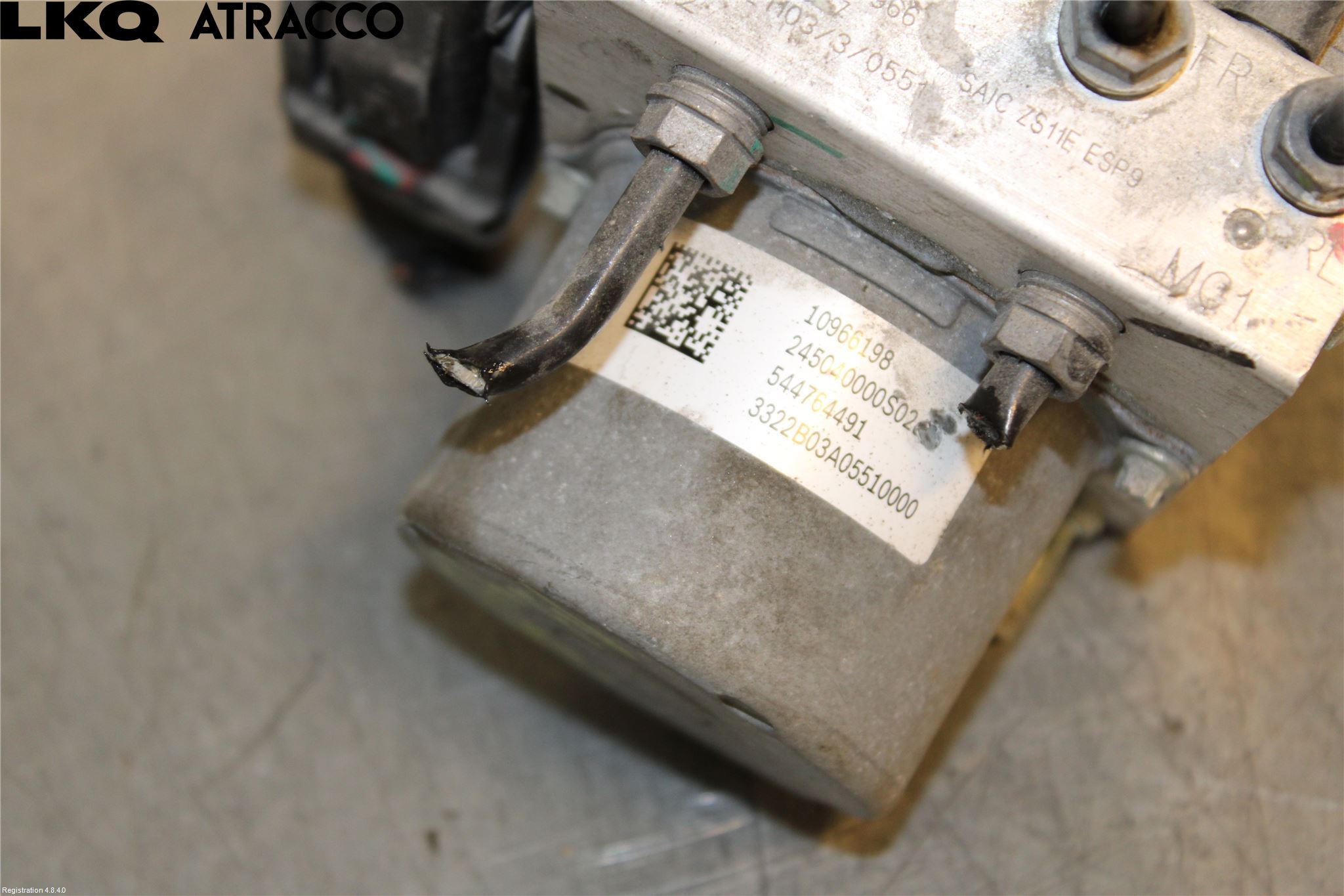 MG ZS EV 20- Abs Hydraulikkaggregat