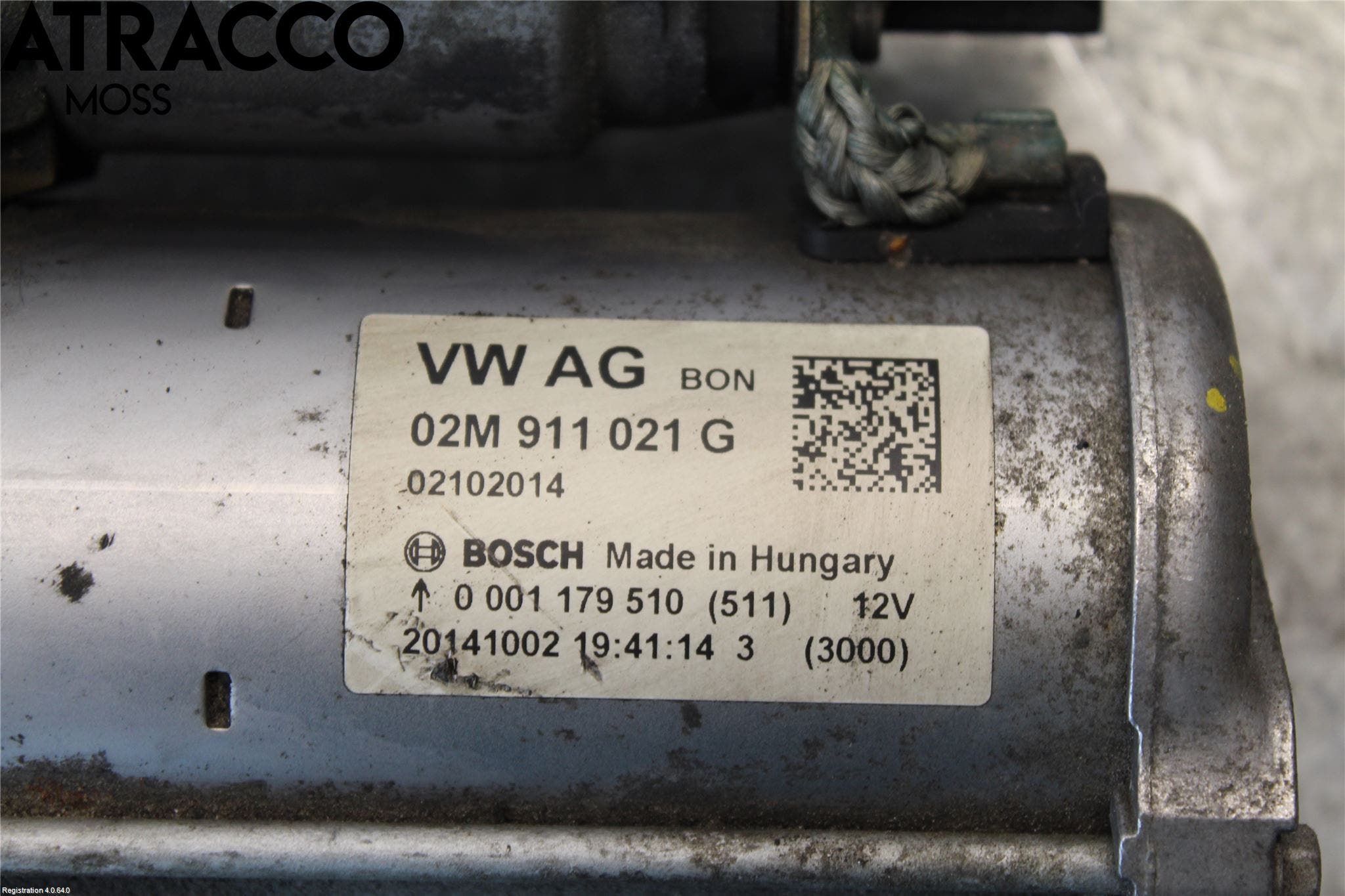 Volkswagen VW UP! / E-UP! Startmotor