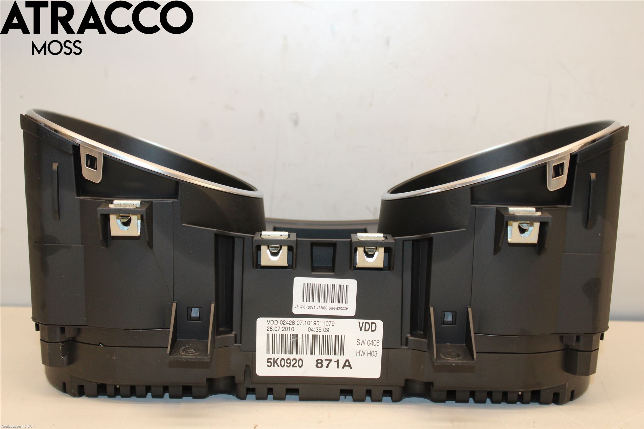 Volkswagen VW GOLF VI 09-13 Instr Kombinert