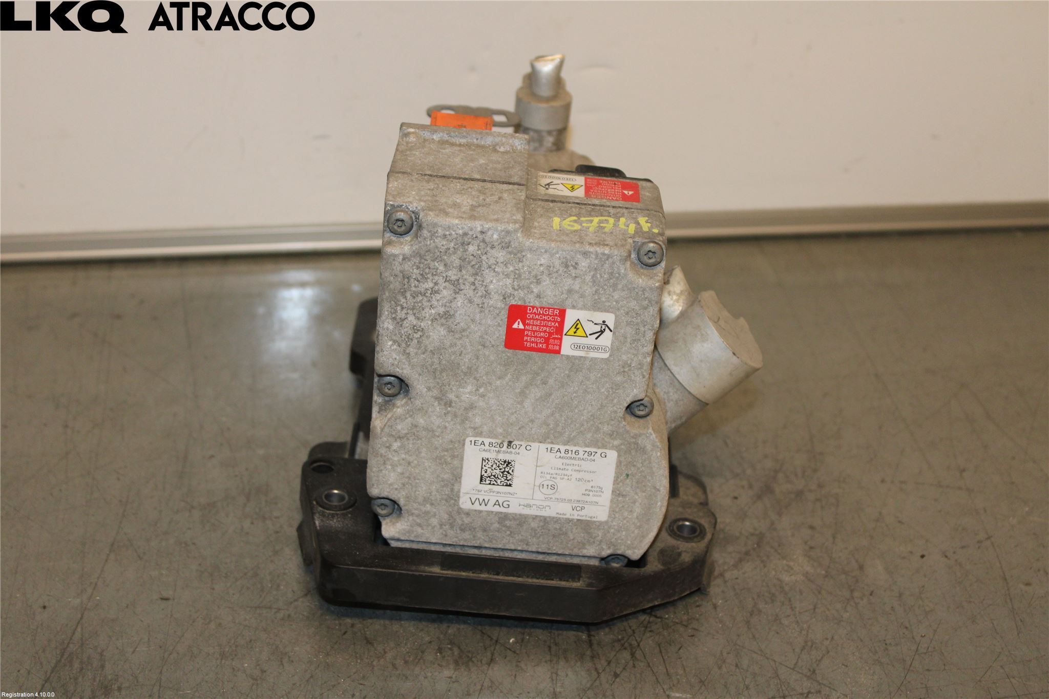 Volkswagen VW ID BUZZ/CARGO 22- Varme Ac Kompressor