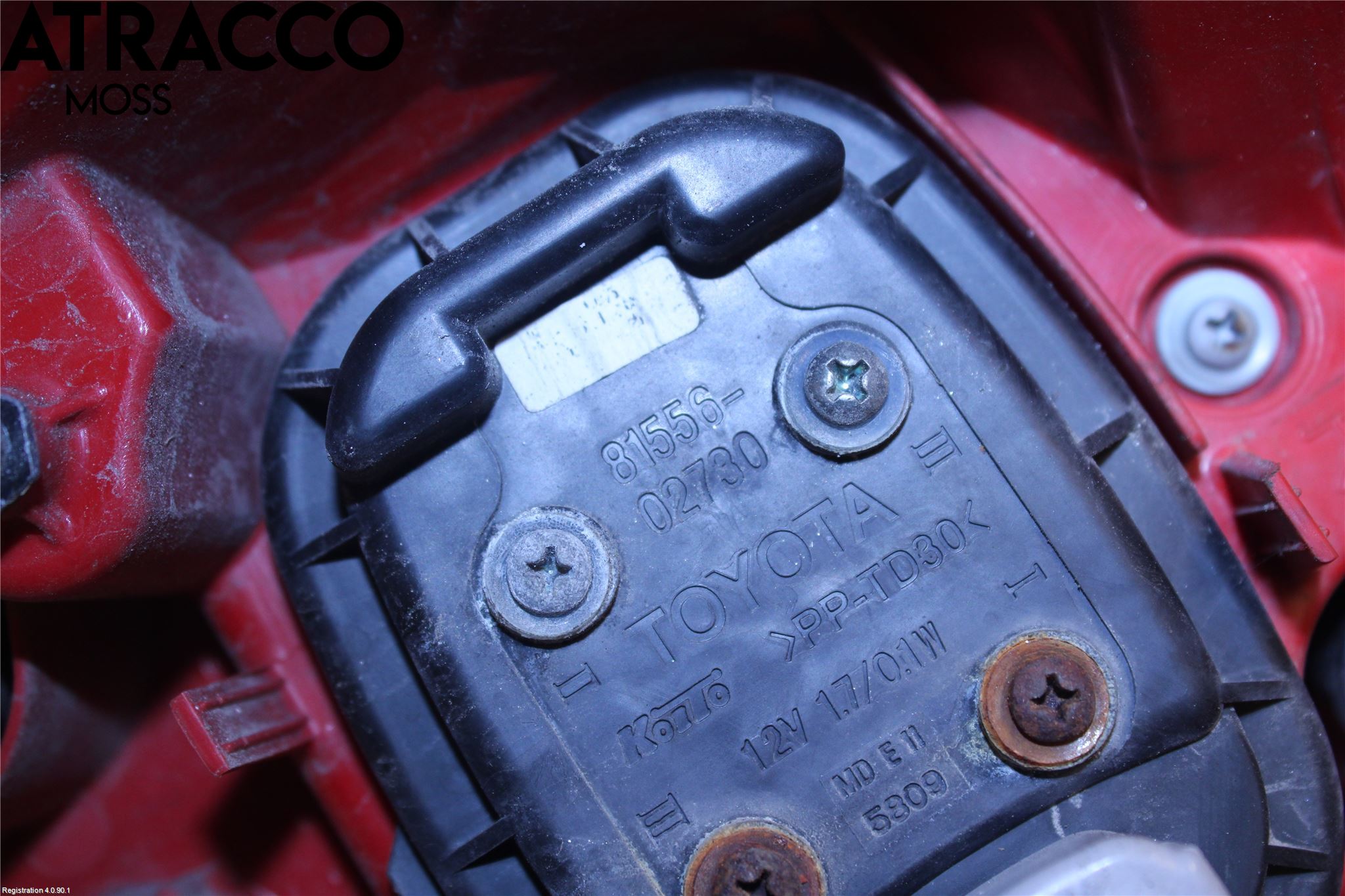 Toyota AURIS 13-19 Baklykt Høyre