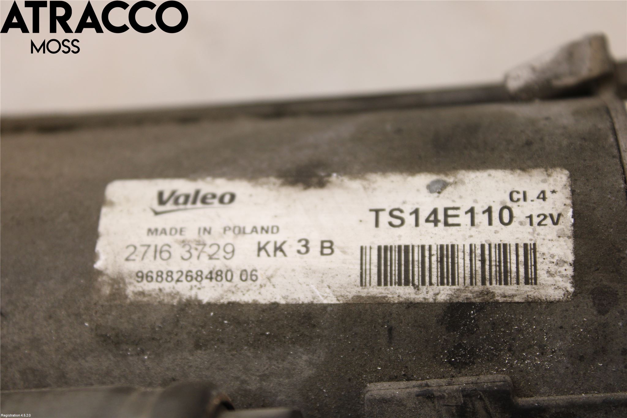 Peugeot PARTNER 16-18 Startmotor Diesel