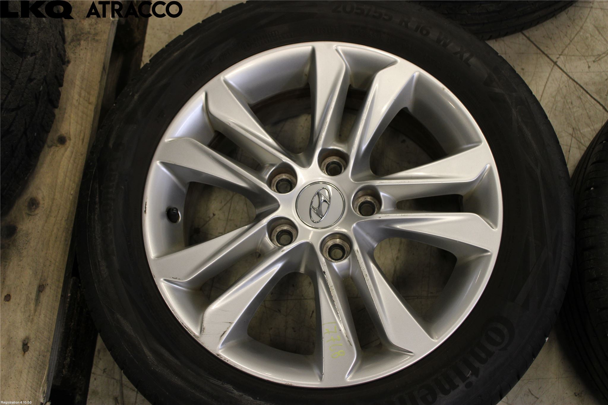 Hyundai i30 GD 13-17 Dekk Sommer På Alu Felg 4Stk