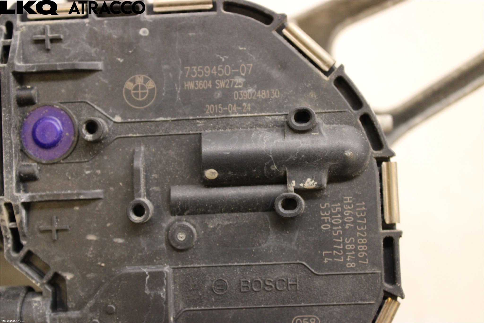 BMW i3 I01 13-22 Viskermotor Frontrute