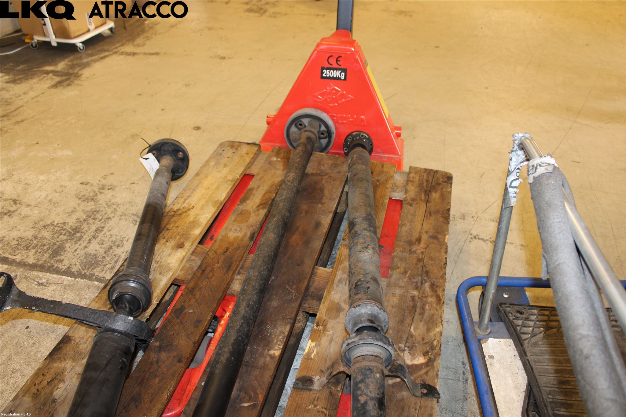 Audi A7/S7 4G 11-17 Mellomaksel Bakre