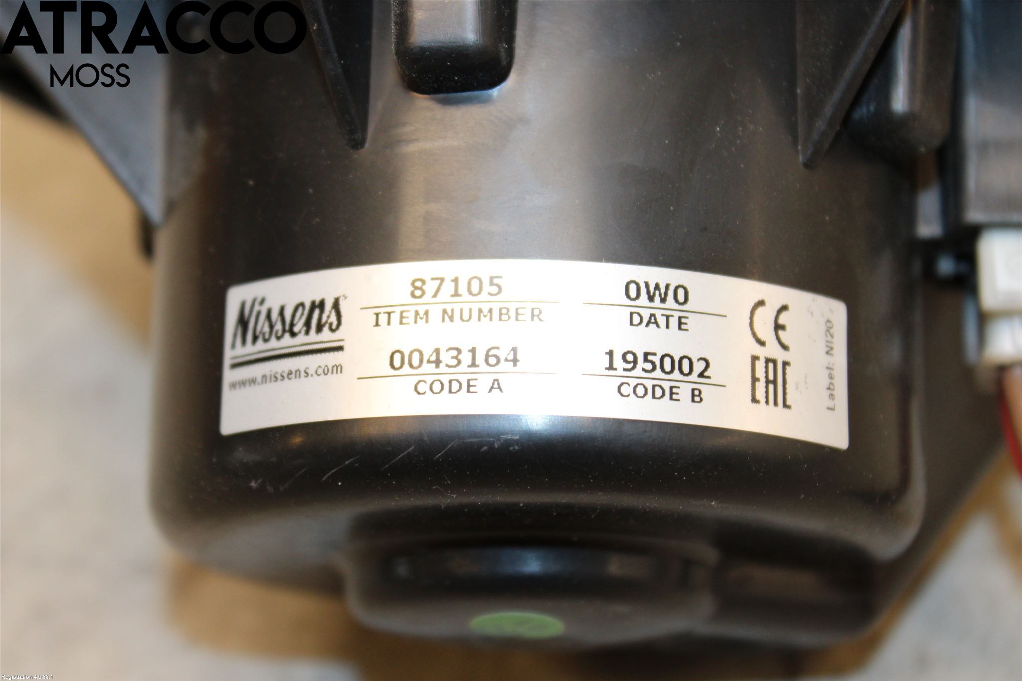 Mercedes-Benz MB SPRINTER (W906) 06-18 Varmeapparat Viftemotor