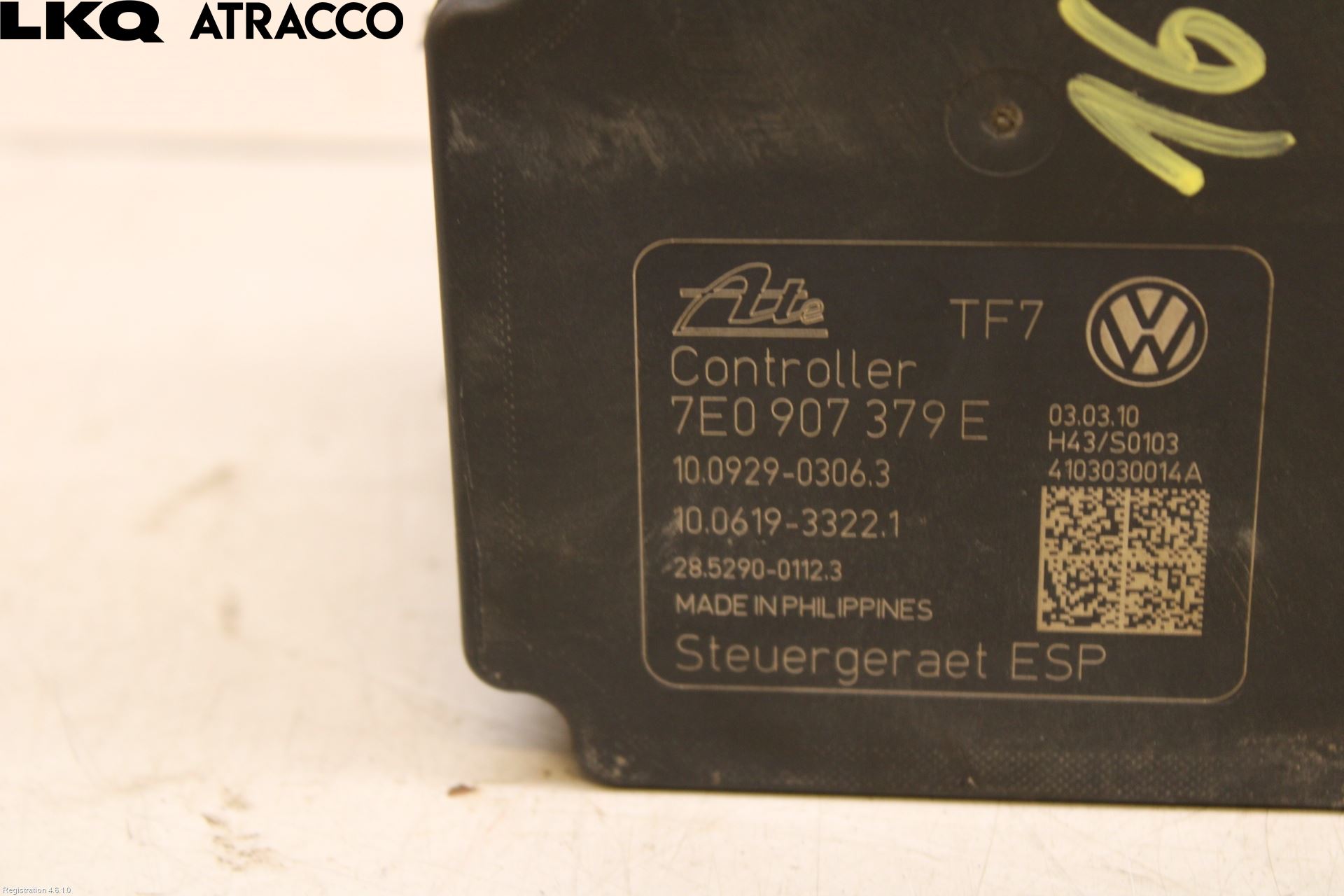 Volkswagen VW TRANSP/CARAVELLE (T5) 04-15 Abs Hydraulikkaggregat