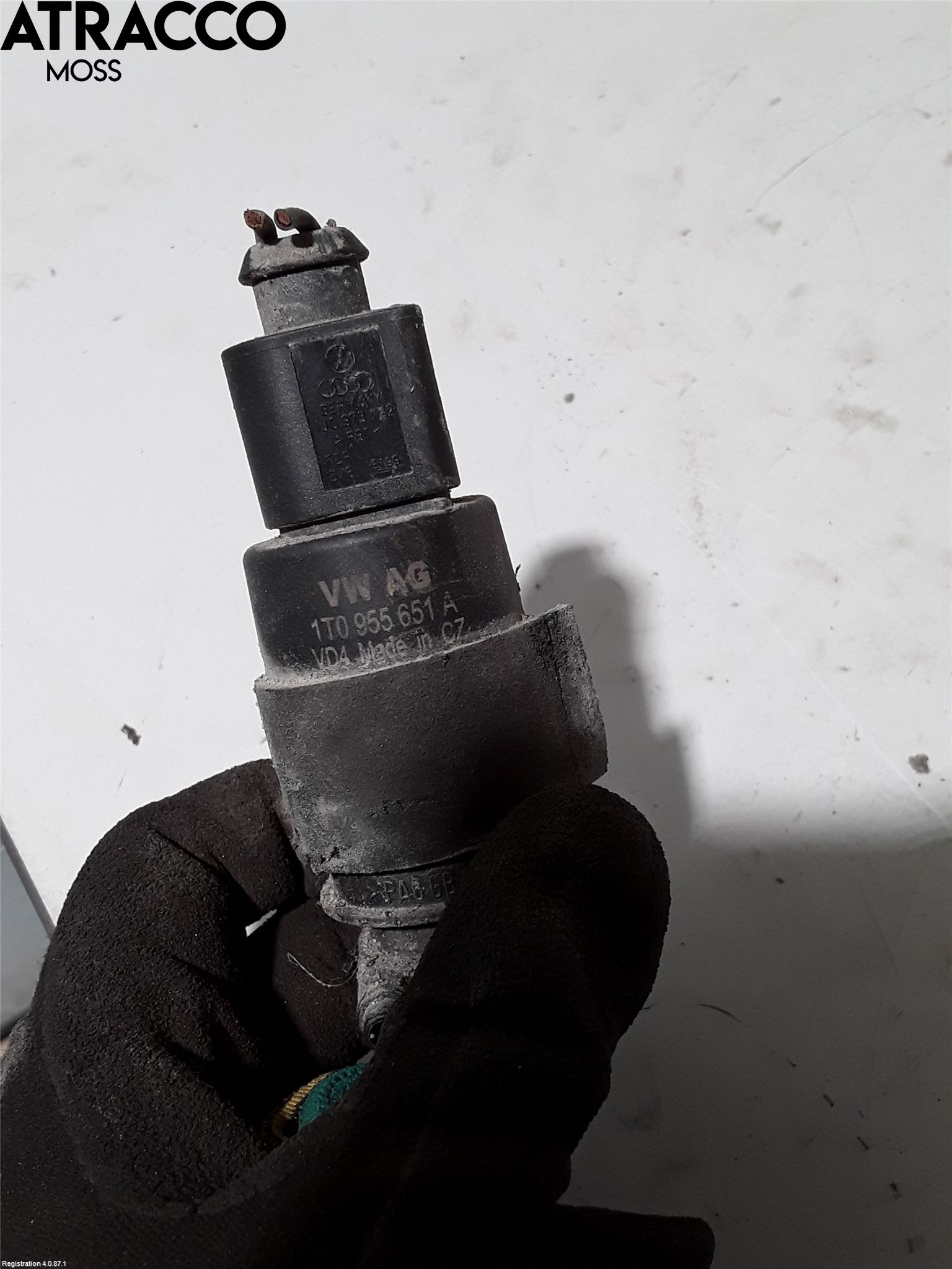 Audi ALLROAD 06-11 Spylerpumpe Frontrute