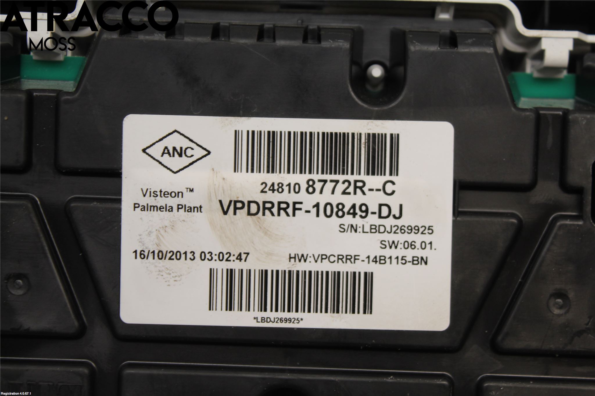 Renault CAPTUR 13-19 Instr Kombinert