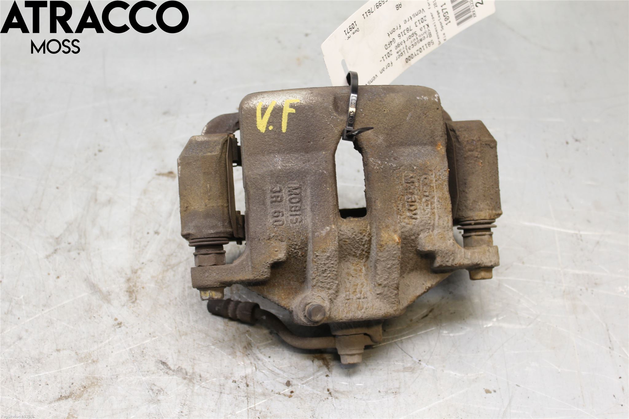 Kia SPORTAGE (SL) 11-15 Bremsecaliper Foran Venstre