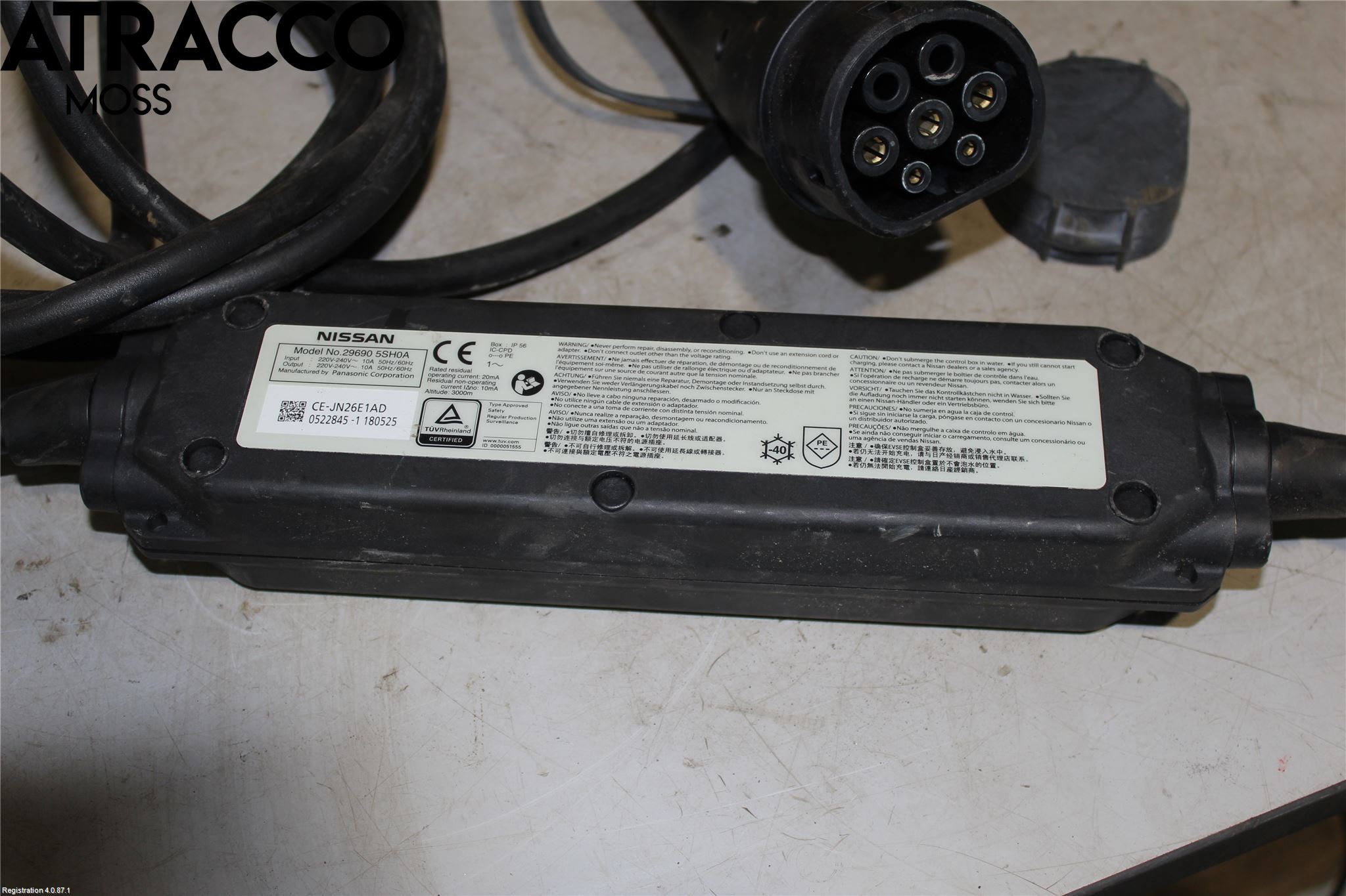 Nissan LEAF 18- Kabelhärva Högspänning