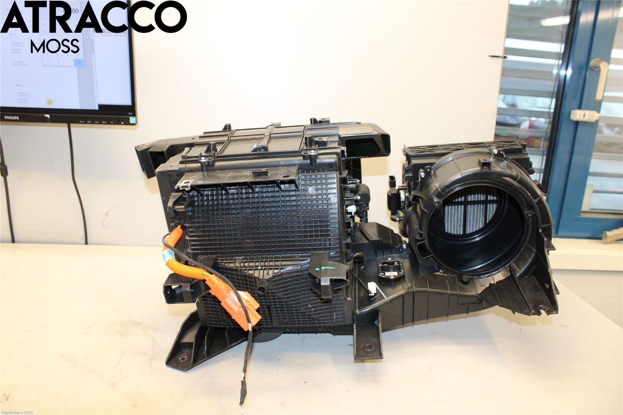 MG ZS EV 20- Varme Ac Varmeapparatvifte