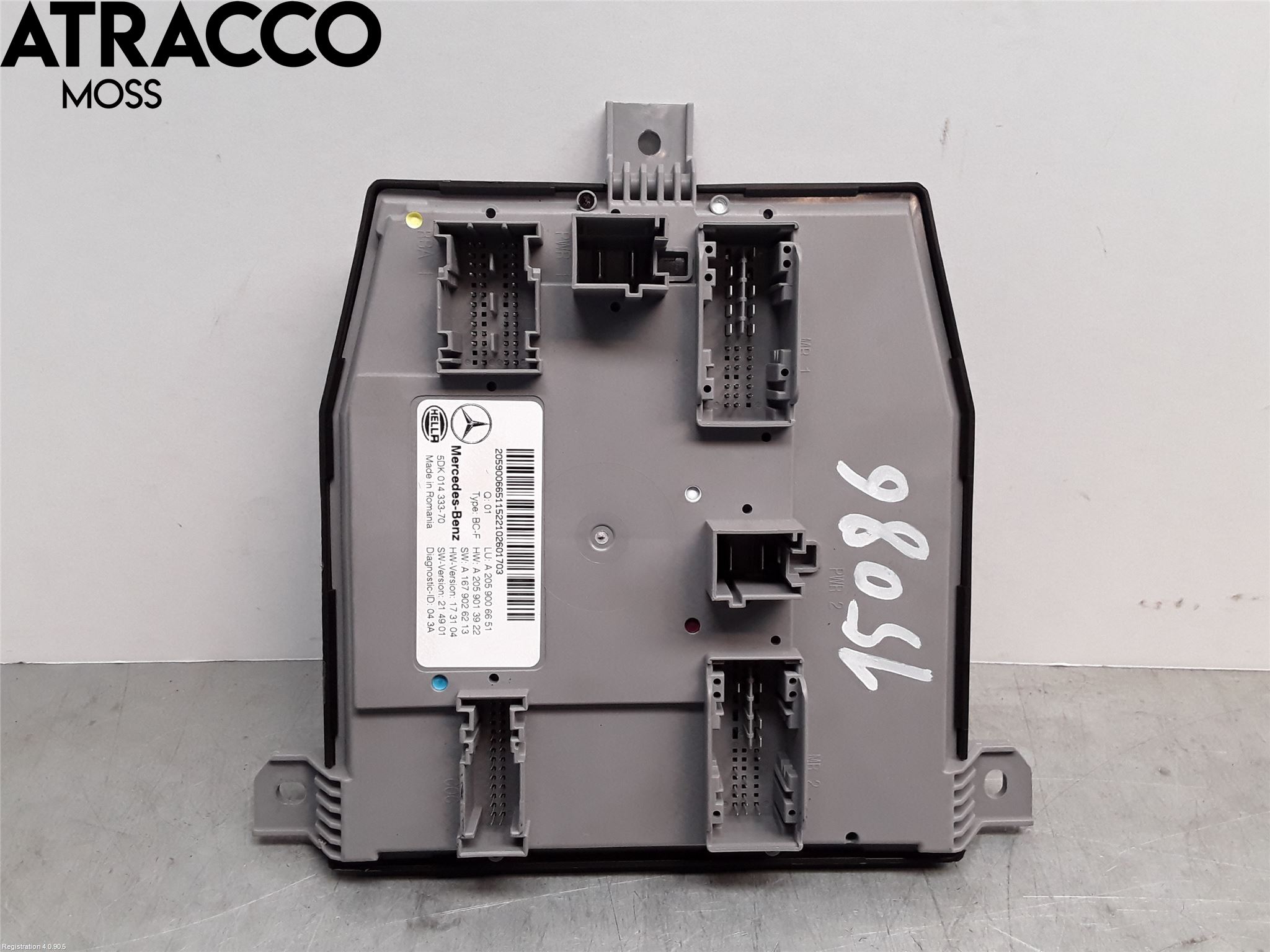 Mercedes-Benz MB EQC (N293) 20- Styreenhet Øvrig