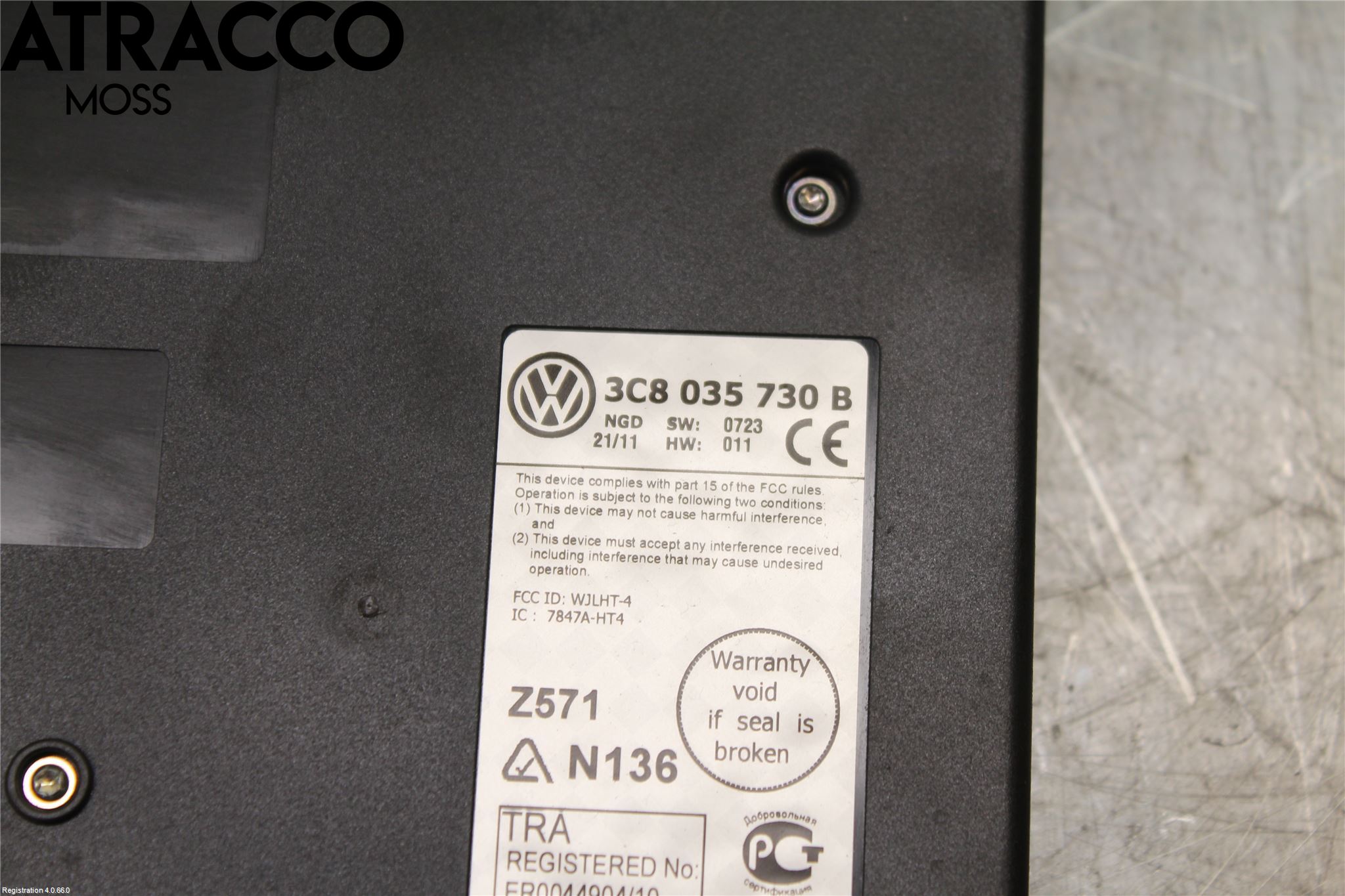 Volkswagen VW GOLF VI 09-13 Styreenhet Tale