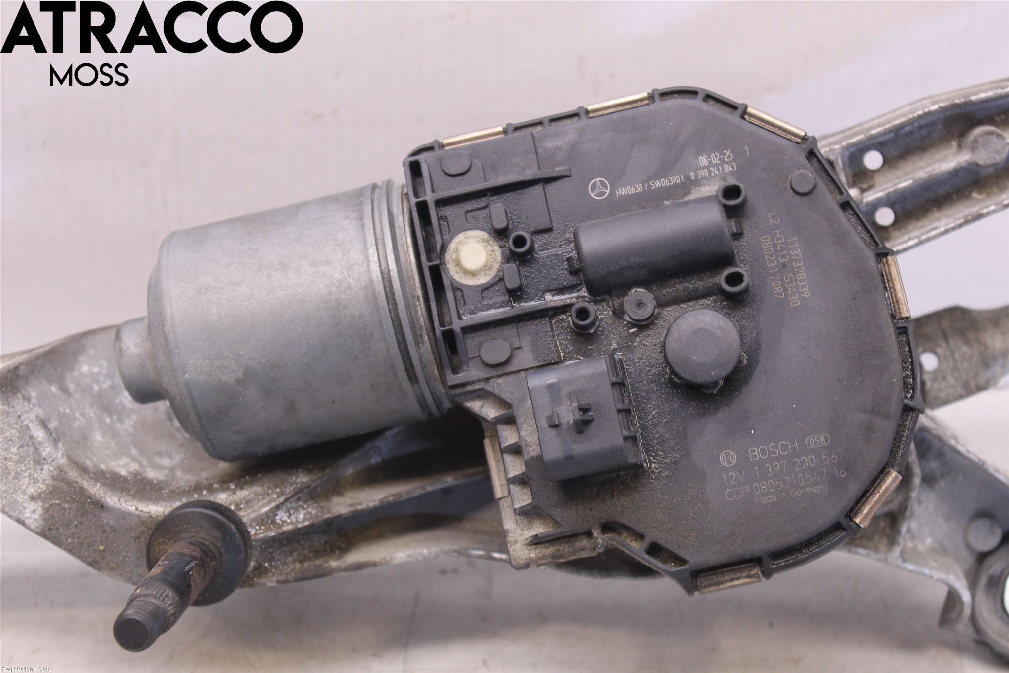 Mercedes-Benz MB C-KLASS (W204) 07-15 Viskermotor Frontrute